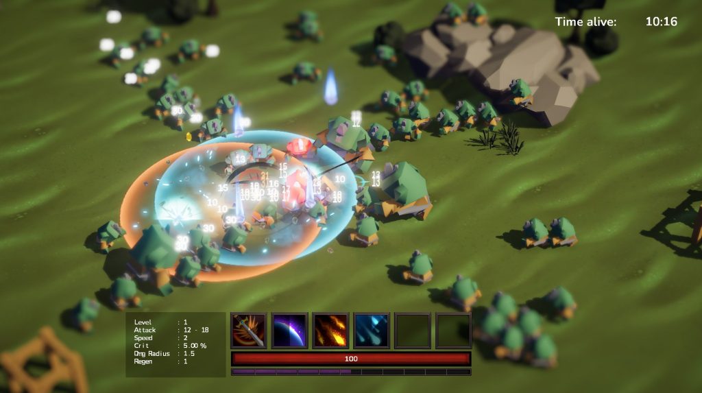 Shadowland Survivors dungeon exploration screenshot